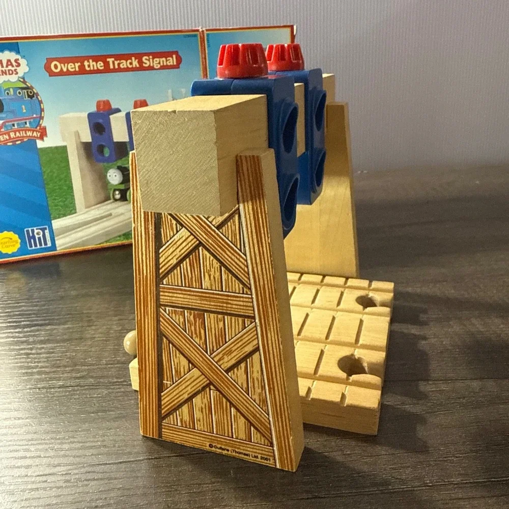 Thomas & Friends Over the Track Signal Wood Good Wooden Railway with Box